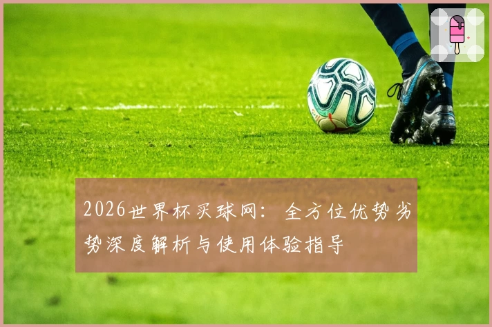 2026世界杯买球网：全方位优势劣势深度解析与使用体验指导